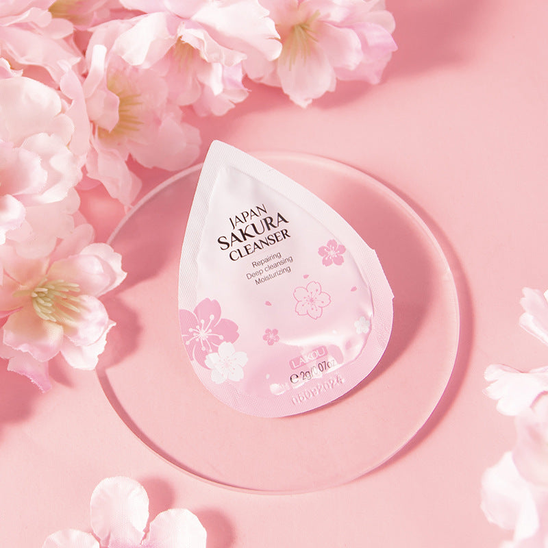Sakura Facial Cleanser Water Milk Cream