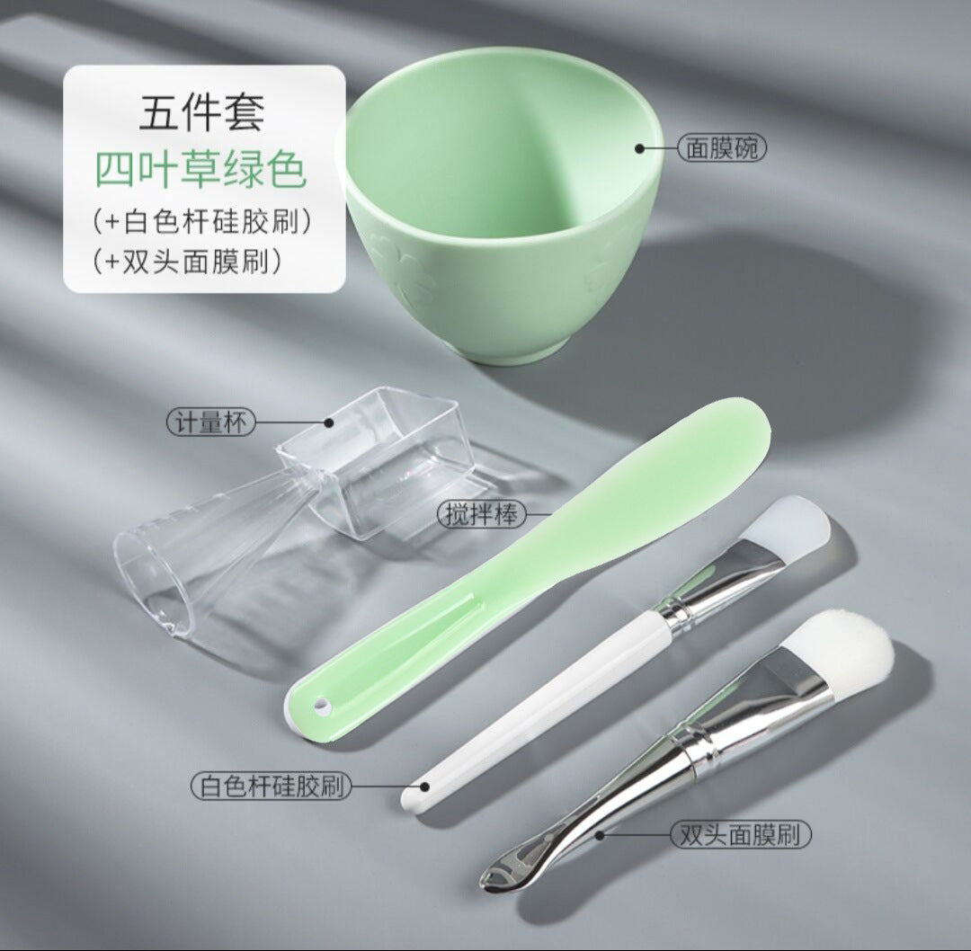 5pcs Face Set For Mask Mixing Bowl