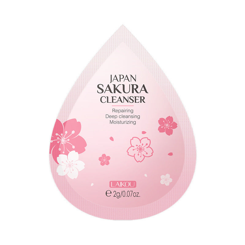 Sakura Facial Cleanser Water Milk Cream
