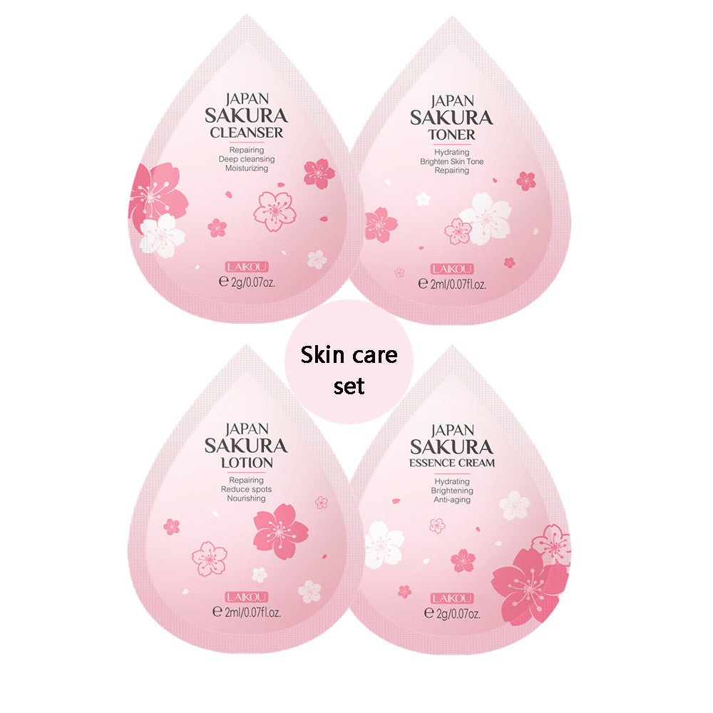 Sakura Facial Cleanser Water Milk Cream
