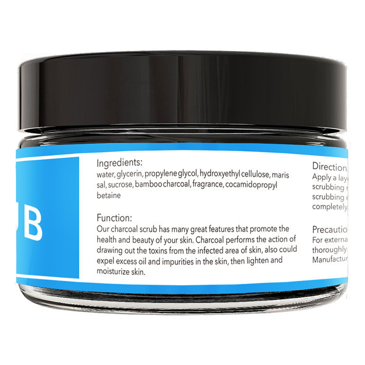 Bamboo Charcoal Face Scrub