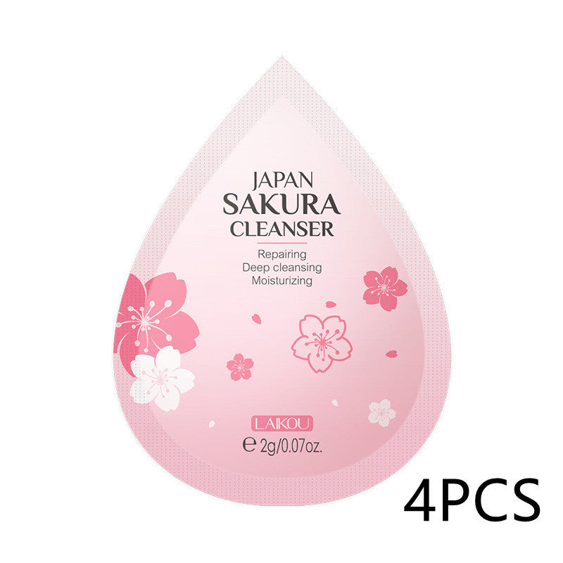 Sakura Facial Cleanser Water Milk Cream